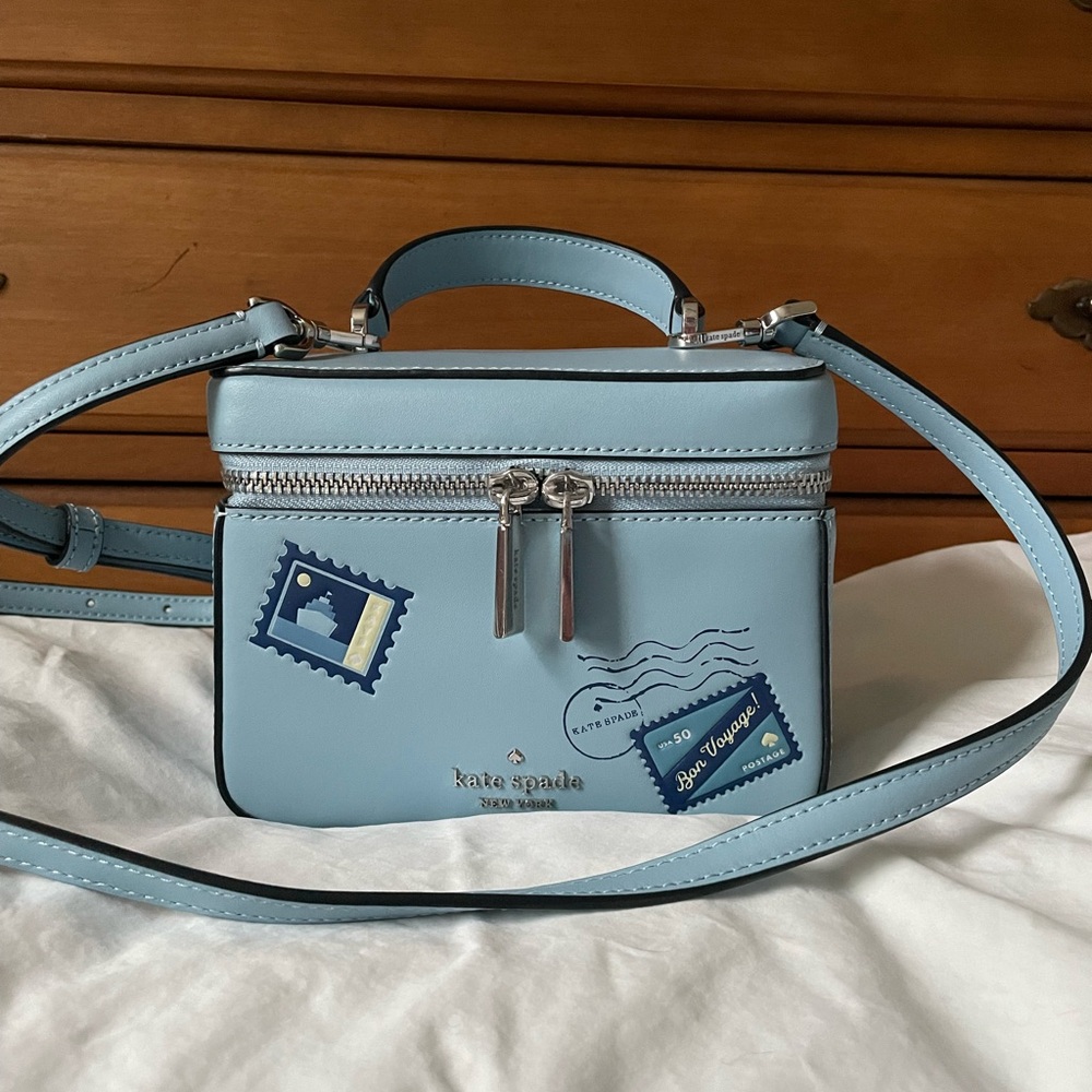 NWOT | Kate Spade Off The Grid Bon Voyage Steamer Trunk crossbody bag